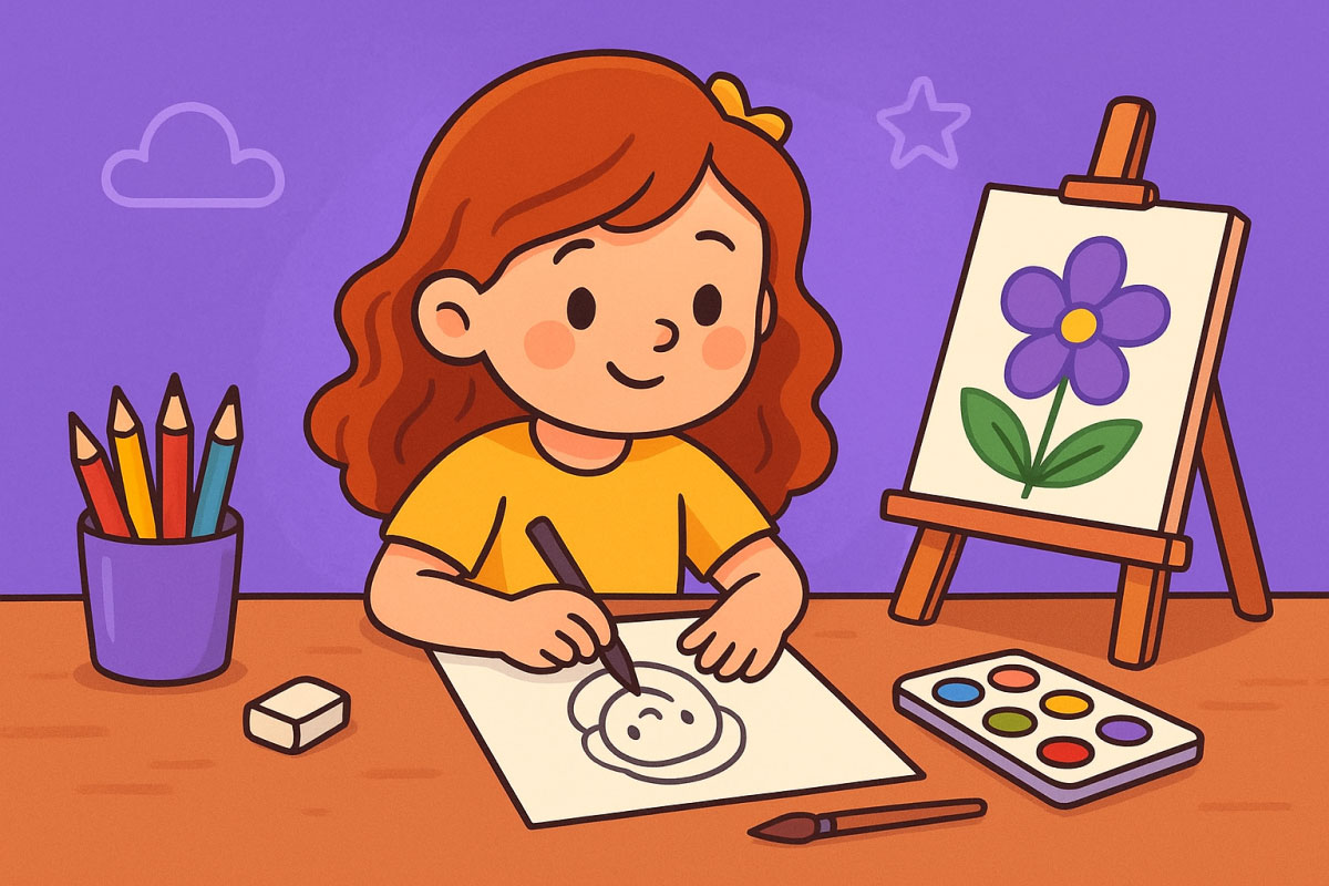 آموزش طراحی و نقاشی برای کودکان در مراغه
